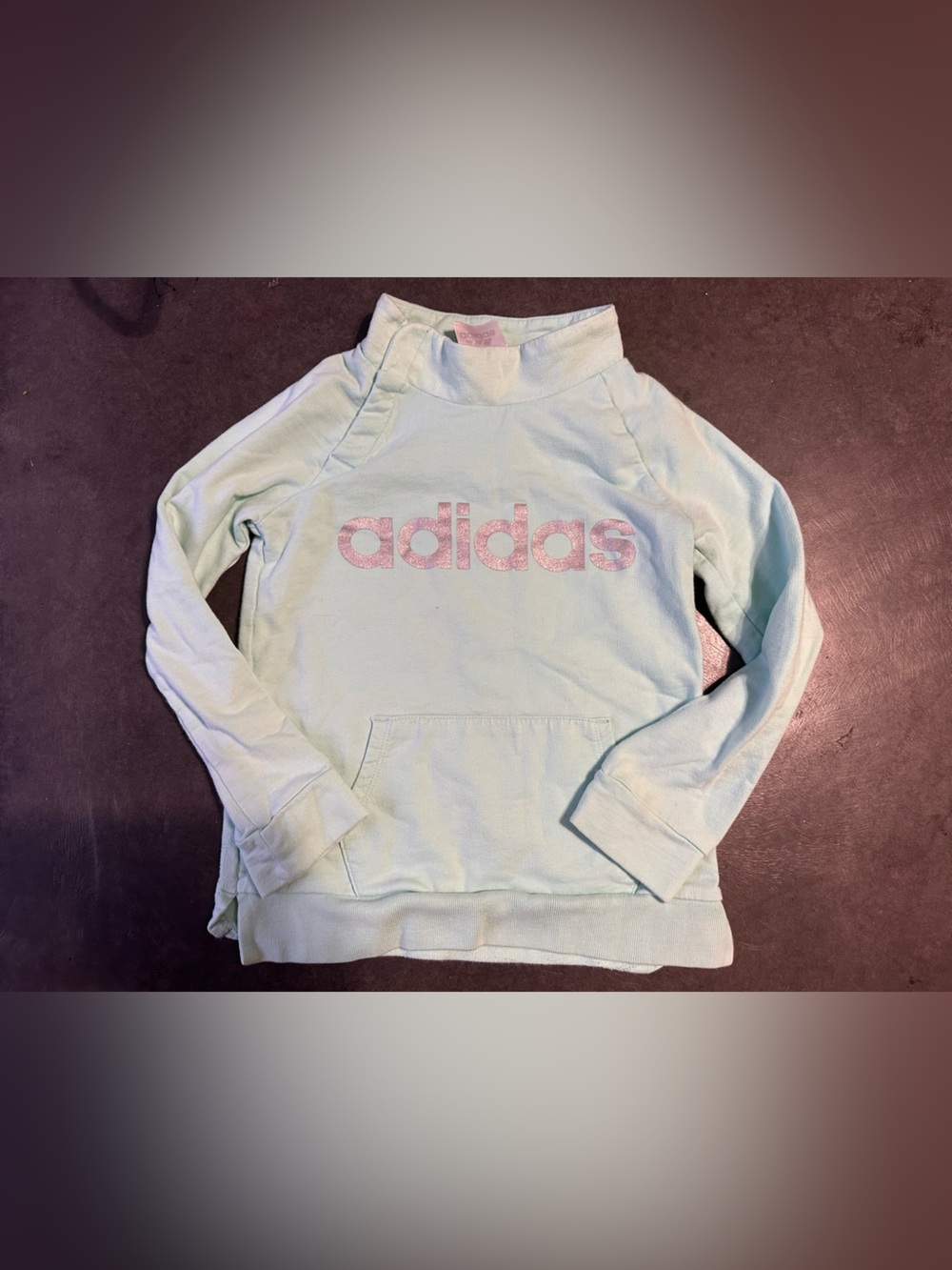 Adidas Girls Pullover Heavy Shirt size 6